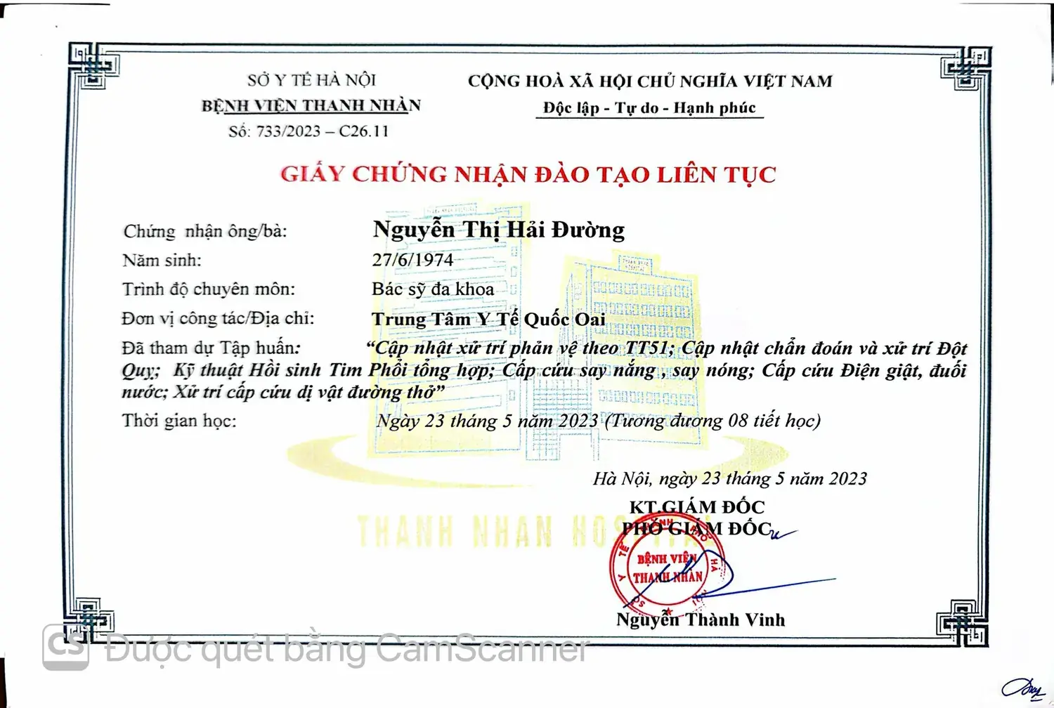 Cập nhật xử trí phản vệ & cấp cứu